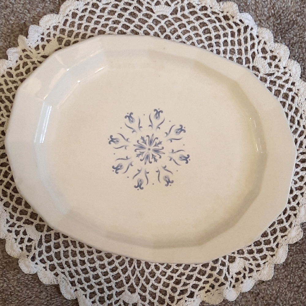 Ironstone platter